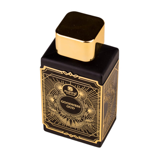 Apa de Parfum Goodness Oud Black, Riiffs, Unisex - 100ml