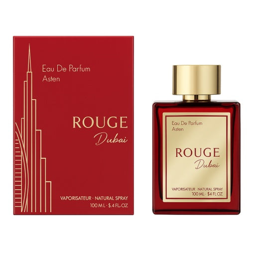 Apã de parfum Asten, Rouge Dubai, unisex, 100ml