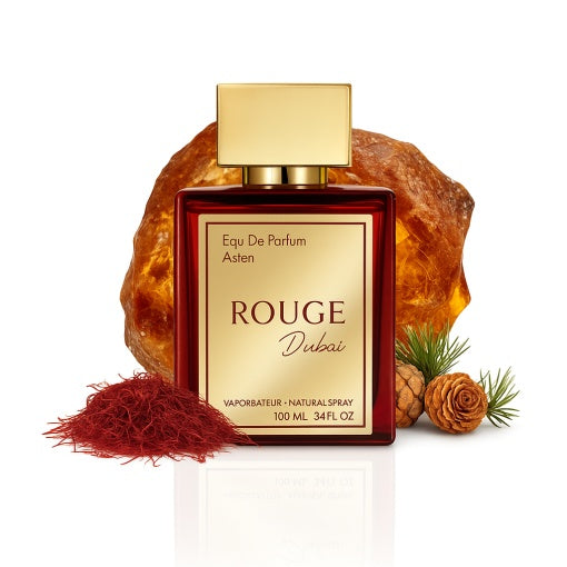 Apã de parfum Asten, Rouge Dubai, unisex, 100ml