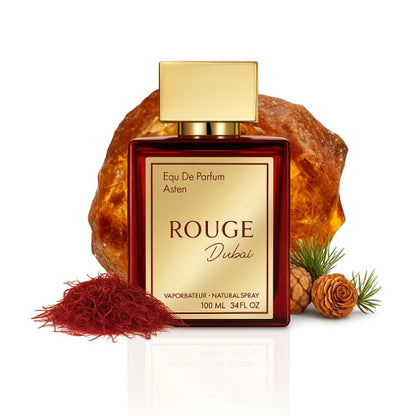 Apã de parfum Asten, Rouge Dubai, unisex, 100ml